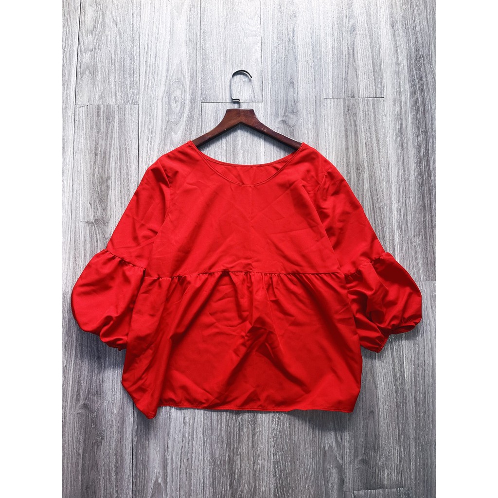 áo peplum tay lỡ bigsize 60-95kg (5 màu)