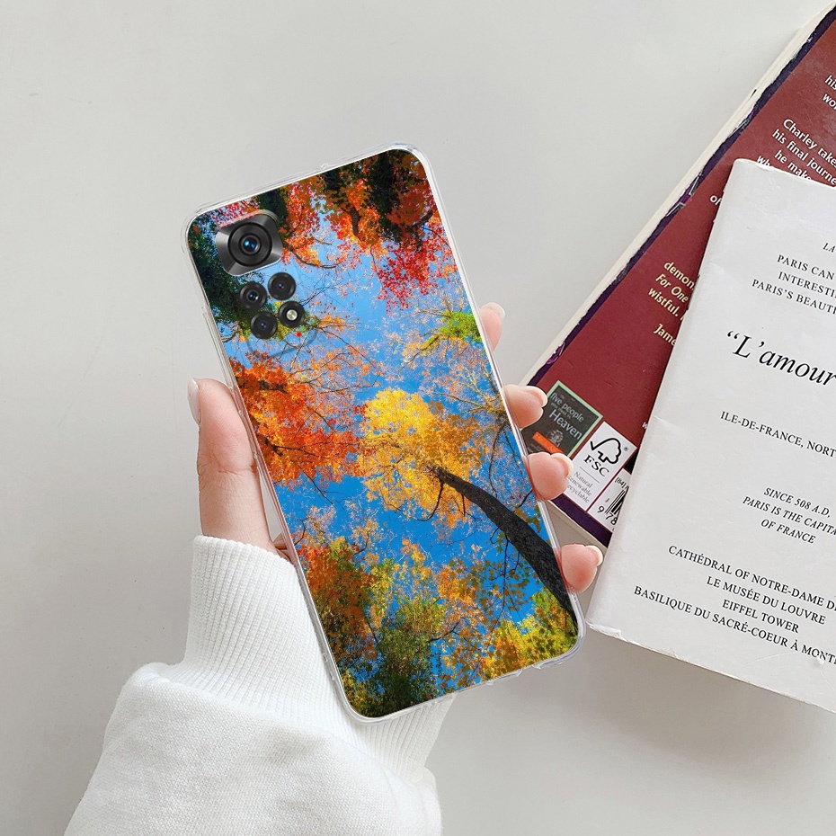 Ốp Điện Thoại TPU Dẻo Họa Tiết Hoạt Hình Động Vật Dễ Thương Cho Xiaomi Redmi Note 11 / Note 11S / Note 11 Pro 5G