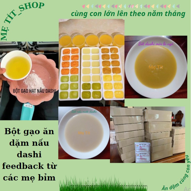Bột ăn dặm cho bé, bột gạo nhà làm mix hạt ngũ cốc giàu dinh dưỡng thơm ngon cho bé tập ăn dặm từ 4tháng