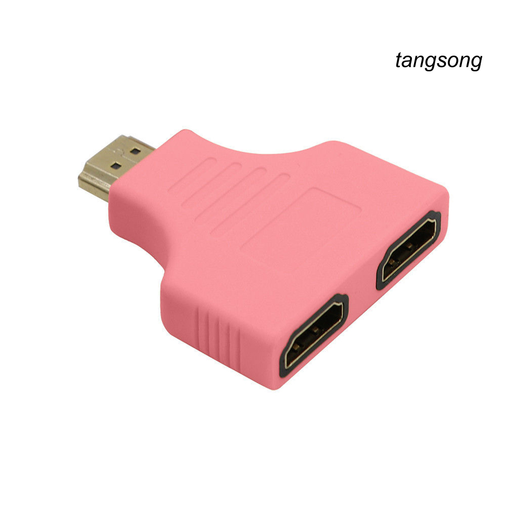 Bộ Chuyển Đổi Ts-1080P Hdmi Sang 2 Female Port 1 In 2