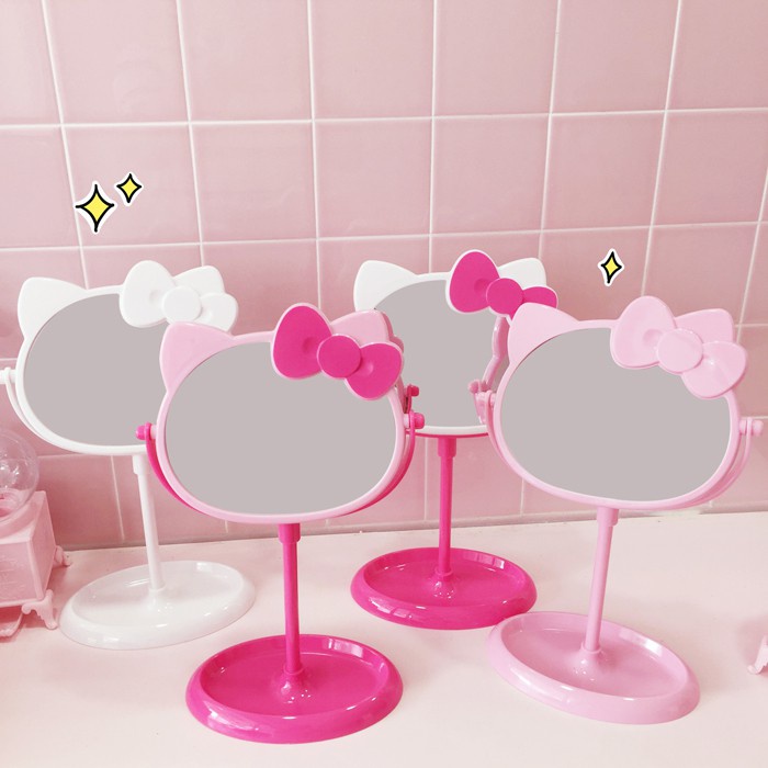 Gương đứng để bàn Hello Kitty