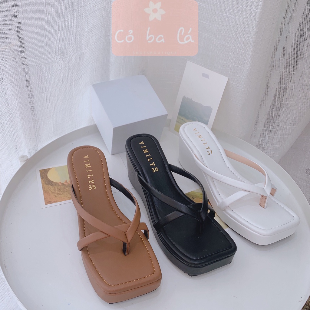 DÉP LÊ COBALA SHOES - DÉP XUỒNG NỮ THỜI TRANG 7 PHÂN CAO CÂP -  D20093100 D22060400