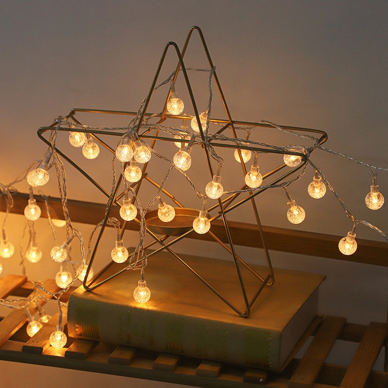 Dây Đèn LED Trang Trí Lãng Mạn Cho Phòng Ngủ Ngoài Trời