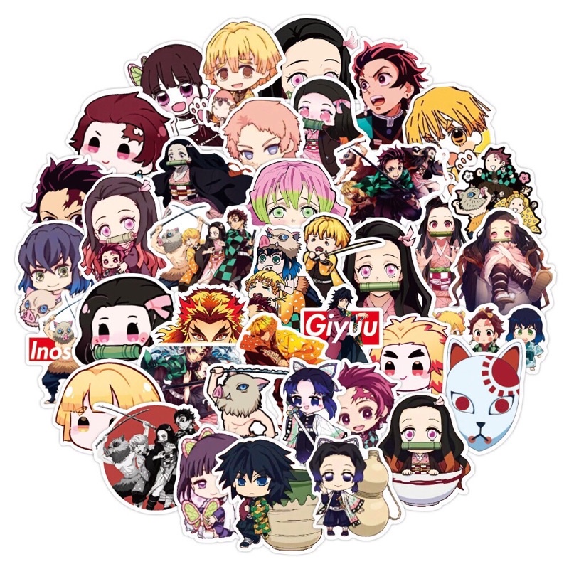 | Một Miếng Dán Sticker Các Nhân Vật Trong Anime One Piece độc đáo sống động.