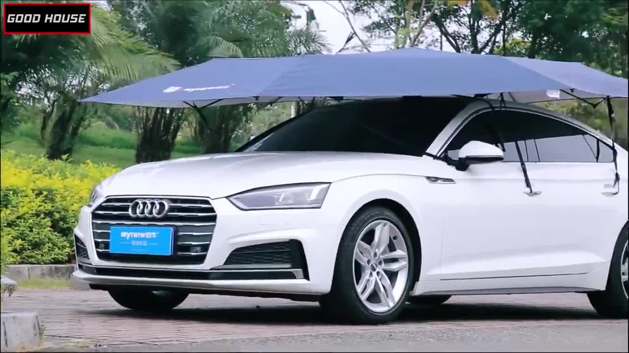 Ô Che Nắng Ô Tô Gấp Gọn, Có Điều Khiển Từ Xa