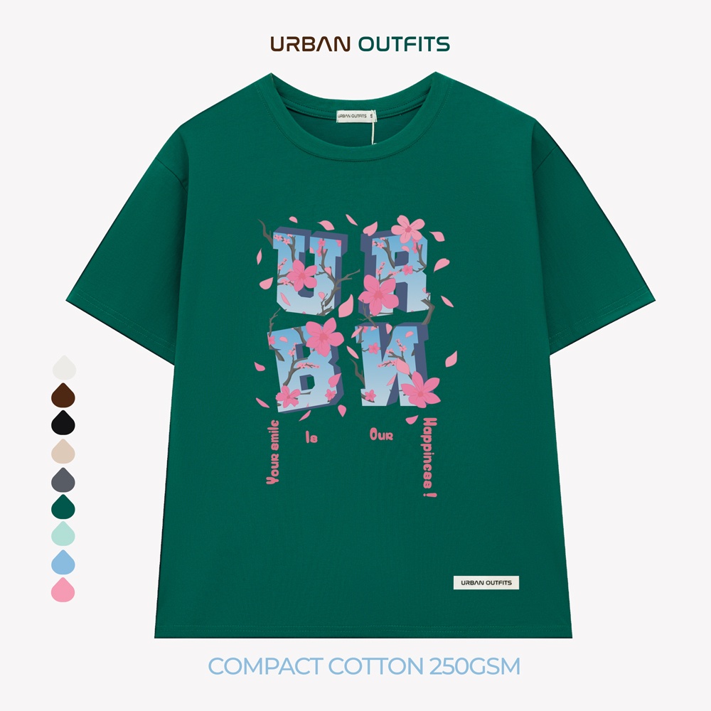 Áo Thun Tay Lỡ Form Rộng URBAN OUTFITS ATO159 Local Brand In Hình ver 2.0 Chất Vải 100% Compact Cotton 250GSM