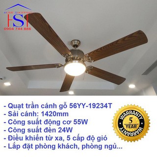 QUẠT ĐÈN TRẦN - ĐÈN QUẠT TRẦN TRANG TRÍ