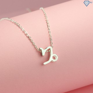 Dây chuyền cung hoàng đạo ma kết bằng bạc DCN0479 - Trang Sức TNJ