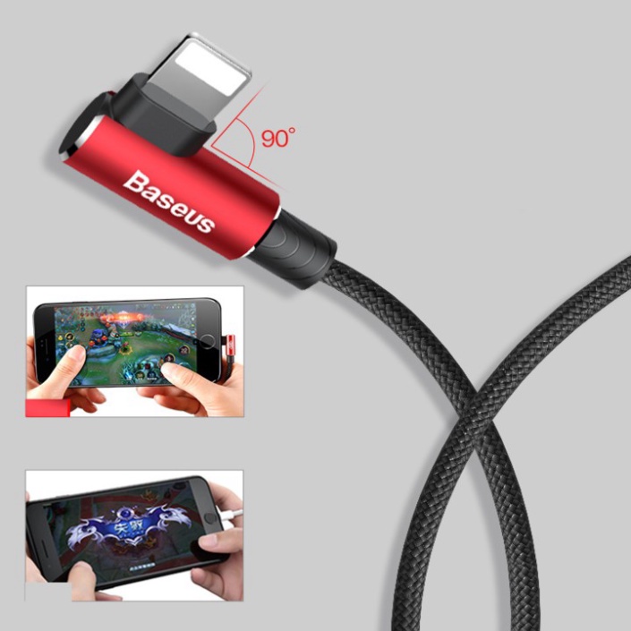 Cáp sạc nhanh Iphone nhãn hiệu Baseus CALMVP-09 dài 1m - Hàng chính hãng