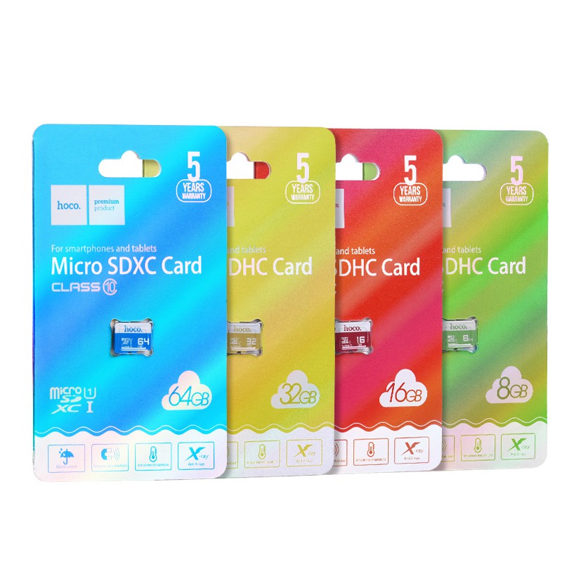 Thẻ Nhớ Hoco 128gb 64gb 32gb 16gb 8gb 4gb Micro Sd Card Class 10 Microsd | BigBuy360 - bigbuy360.vn