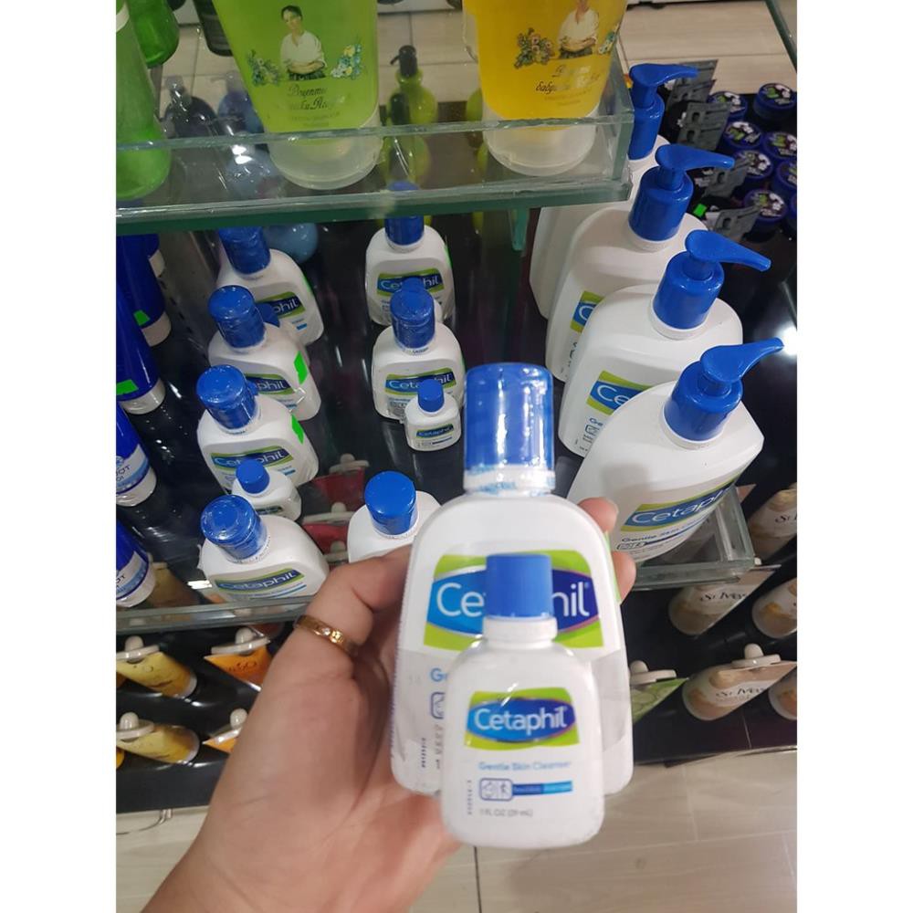 MUA 1 TẶNG 1 - Sữa Rửa Mặt Cetaphil Gentle Skin Cleanser (125ml) + (50ML) Sữa Rửa Mặt Dịu Nhẹ Cho Mọi Loại Da