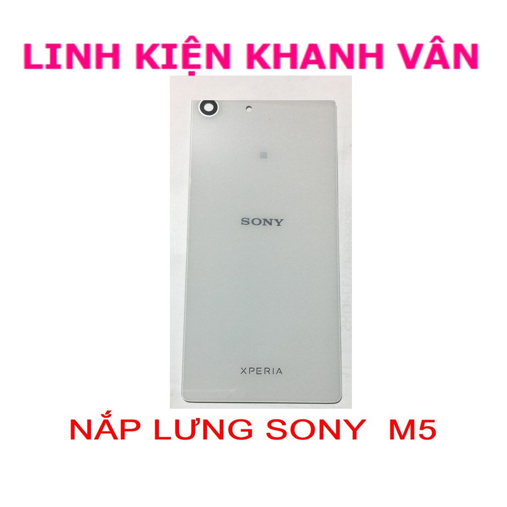 NẮP LƯNG SONY M5 MÀU TRĂNG