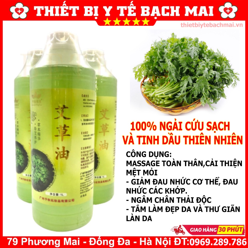 Dầu Ngải Cứu Massage Body - 100% Tinh Chất Thiên Nhiên