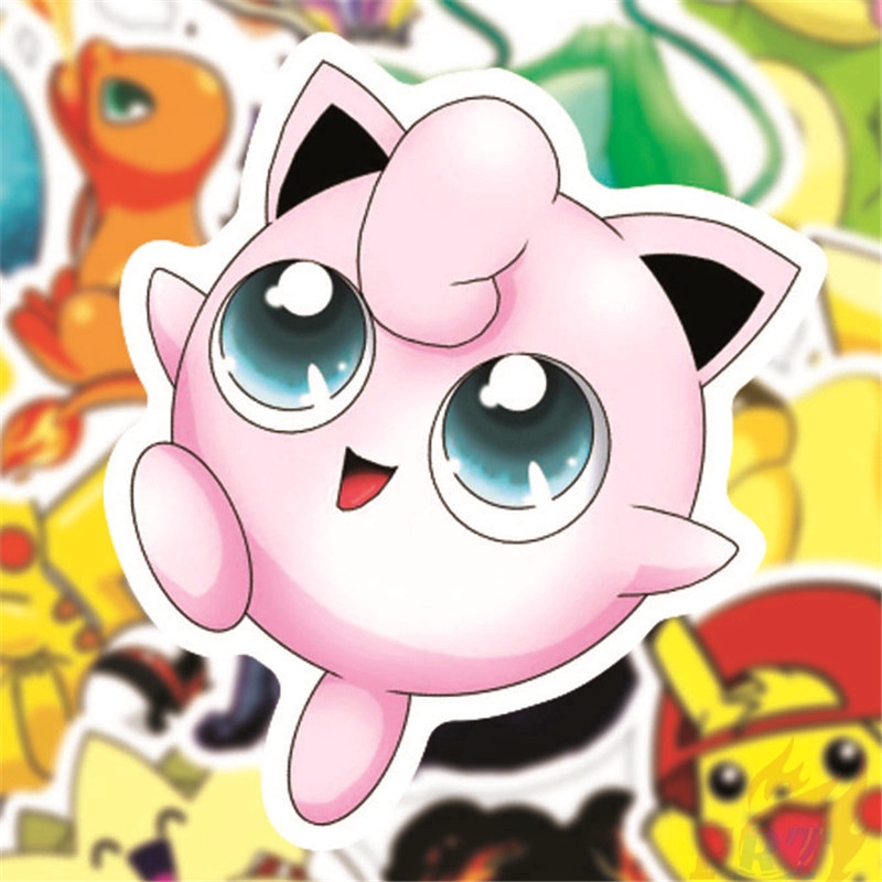 ❉ Pokemon Go - Series 03 Stickers ❉ 50Pcs/Set Mixed Luggage Laptop Skateboard Doodle Stickers