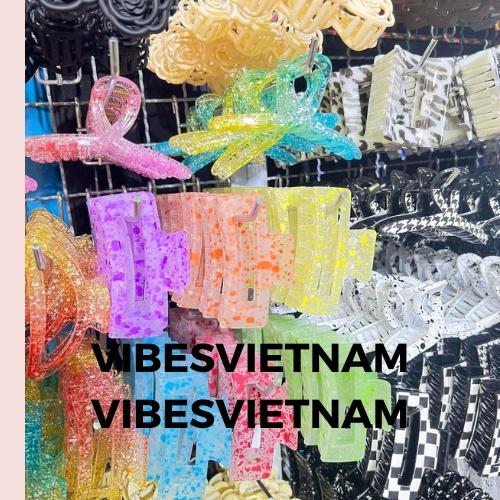 Kẹp Tóc Gấp Nhiều Mẫu Hàn Quốc Nữ Đẹp Hottrend Nhám Cỡ Size Lớn - Cặp Búi Tóc Dễ Thương Cào 10 Răng 14 Răng vibesvietnam