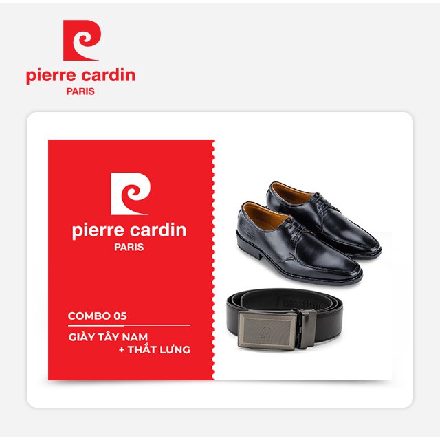 Toàn Quốc [Evoucher] Phiếu quà tặng Combo 5: Giày Tây Nam + Thắt Lưng tại cửa hàng Pierre Cardin