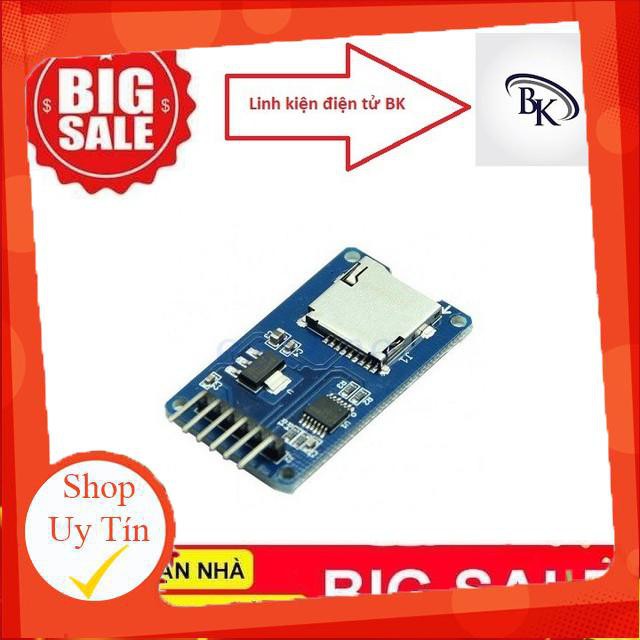 Module Đọc Thẻ Nhớ Micro SD/Micro SDHC SPI