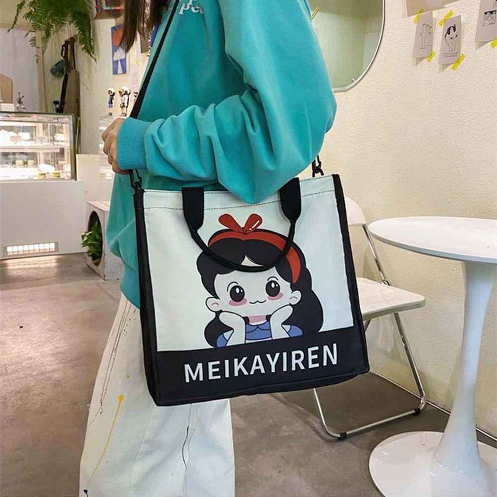 MOCHO Túi Canvas Đa Năng Thiết Kế Đáng Yêu Thời Trang Theo Phong Cách Hàn Quốc