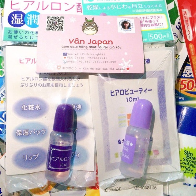 [Có bill] Serum cấp nước HA Nhật Bản 10ml