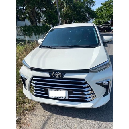 Ốp Trang Trí Calang Xe Toyota AVANZA 2022- 2023 Mẫu Inox Sáng Bóng Cao Cấp