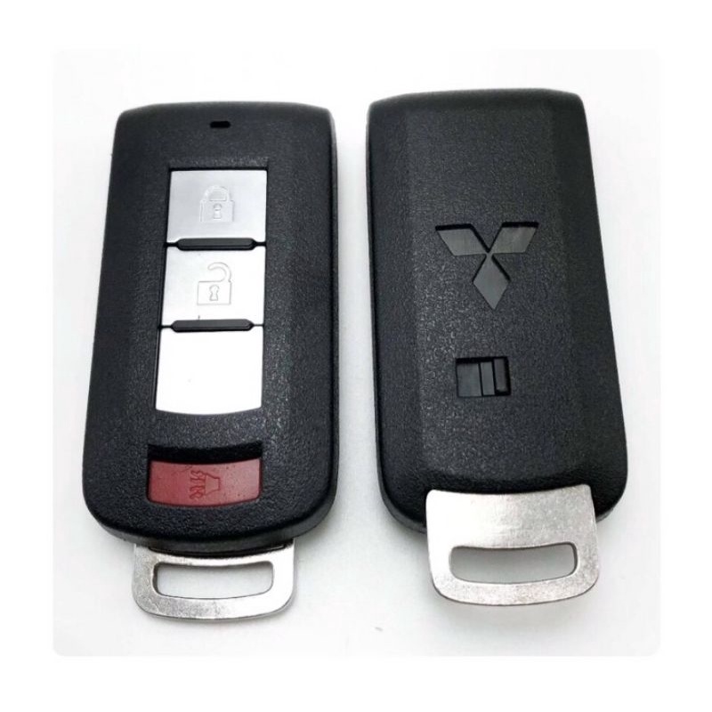 Vỏ Chìa Khóa SMARTKEY Xe Mitsubishi ( 2 + 1 NÚT ) Triton xpander outlander