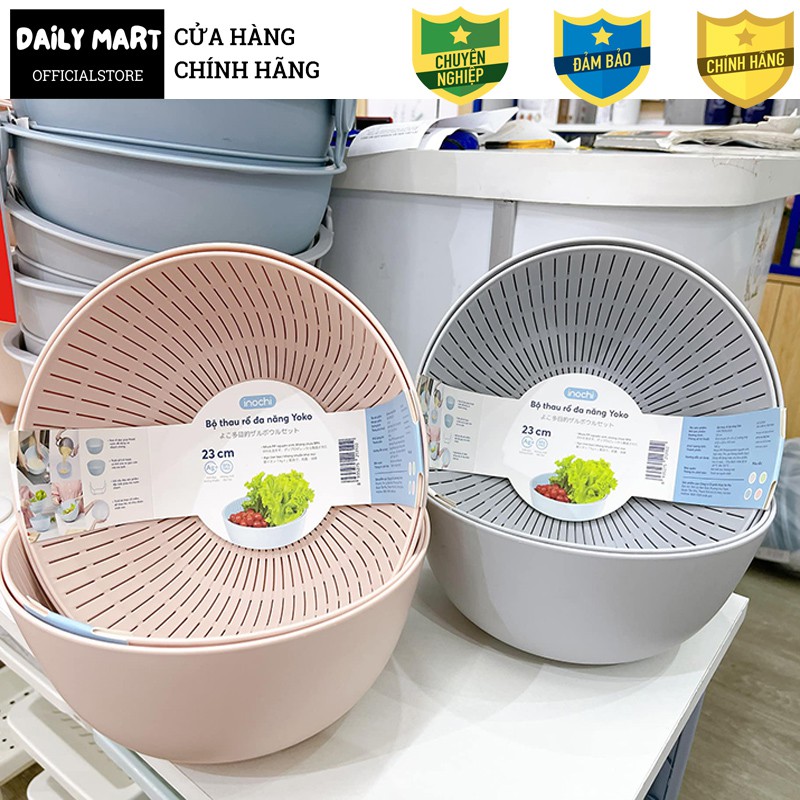 [Bộ Sưu Tập] Thau Rổ, Thau Rổ Đa Năng Nhựa Nguyên Sinh An Toàn YOKO Inochi | BigBuy360 - bigbuy360.vn