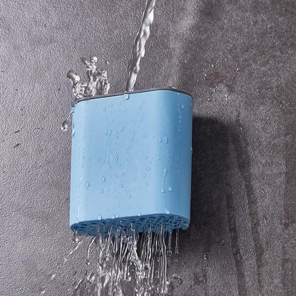 Giá Đỡ Bàn Chải Vệ Sinh Toilet Cán Dài Bằng Silicone Tiện Lợi