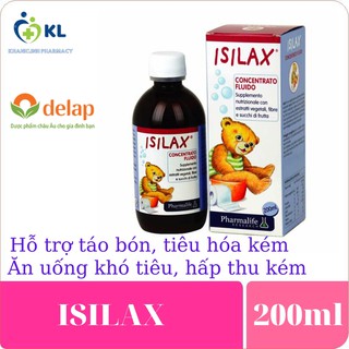 [Kèm Quà Tặng] Fitobimbi Isilax- Siro thảo dược Châu Âu phòng chống táo bón cho bé chai 200ml