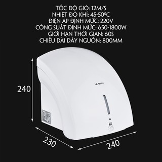 Máy sấy tay tự động cao cấp  Anmon AM-2000