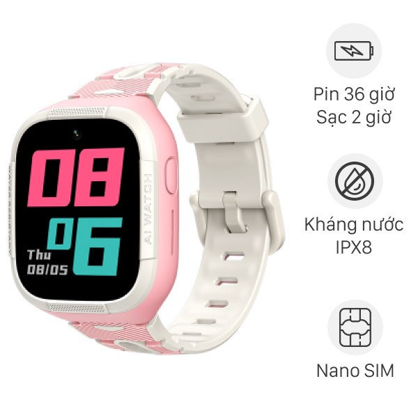 Đồng hồ định vị trẻ em 4G Kidcare S6