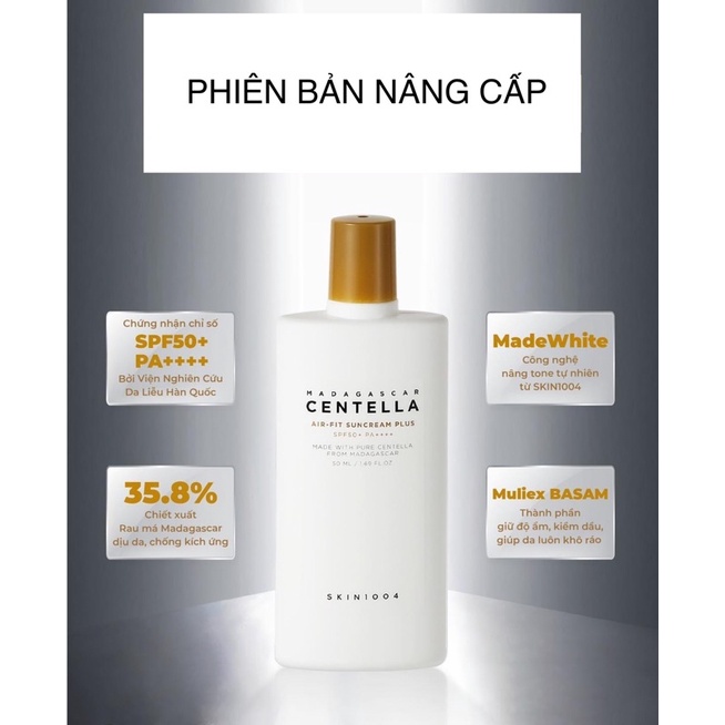 Bộ 4 Sản Phẩm Rau Má Skin1004 Madagascar Centella Chính Hãng