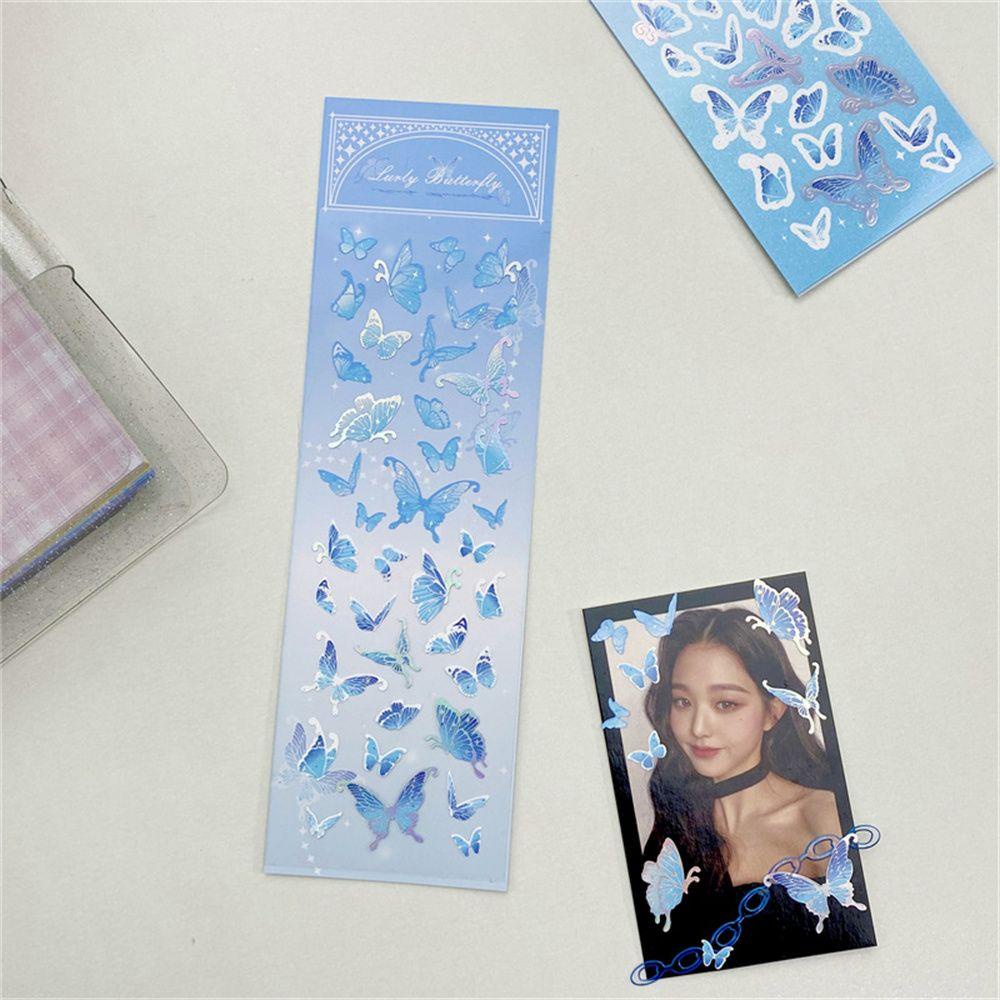 Sticker Laser Chống Thấm Nước Họa Tiết Hoạt Hình Dùng Trang Trí Giáng Sinh DIY