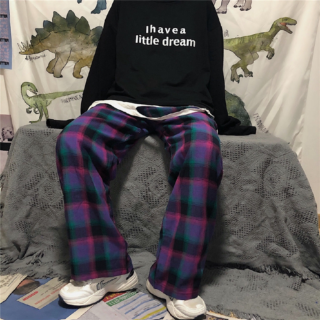 Quần Dài Kẻ Sọc Thiết Kế Trẻ Trung Năng Động 239199Quần Dài Ống Rộng Phối Túi Thời Trang Xu Hướng Cho Nam Nữ | BigBuy360 - bigbuy360.vn