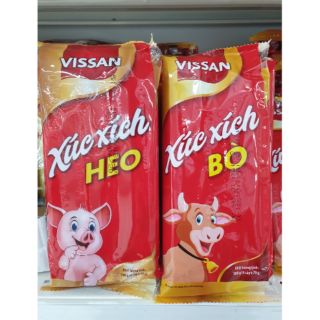 VISSAN XÚC XÍCH TIỆT TRÙNG HEO/BÒ 280G