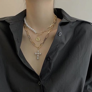 Set Vòng Cổ Xích Mặt Đồng Xu Dành Cho Nữ