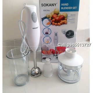Máy Xay Cầm Tay Sokany HB-230A