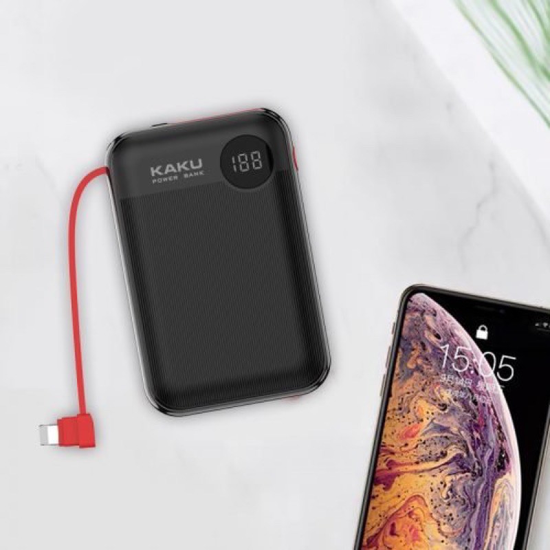 Sạc dự phòng kaku mã ksc 158  / 10000 Mah