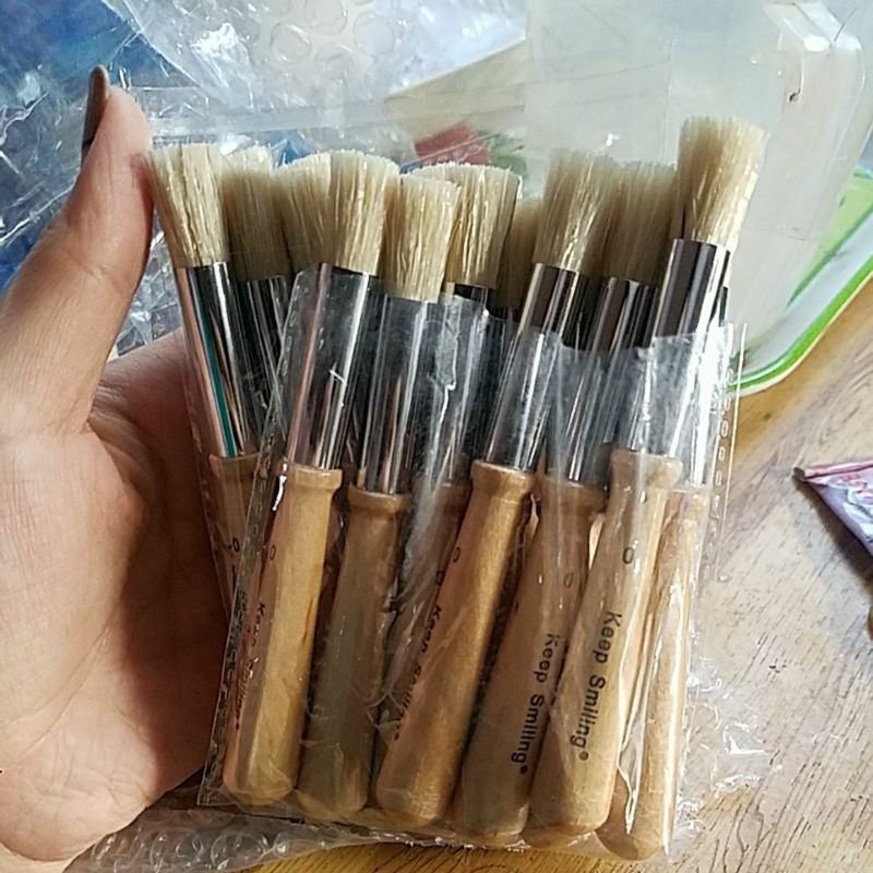 CỌ LÔNG HEO VẼ KHUÔN