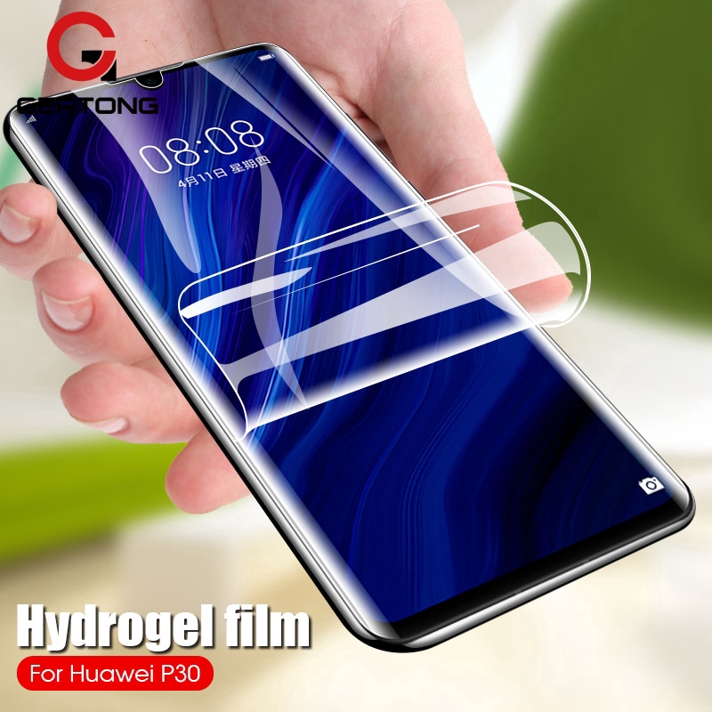 Phim hydrogel mềm bảo vệ màn hình cho Huawei P30 P20 Pro Lite Nova 3e Honor 8X 10 Y5 Y6 Y7 Prime 2018 Y9 P Smart 2019