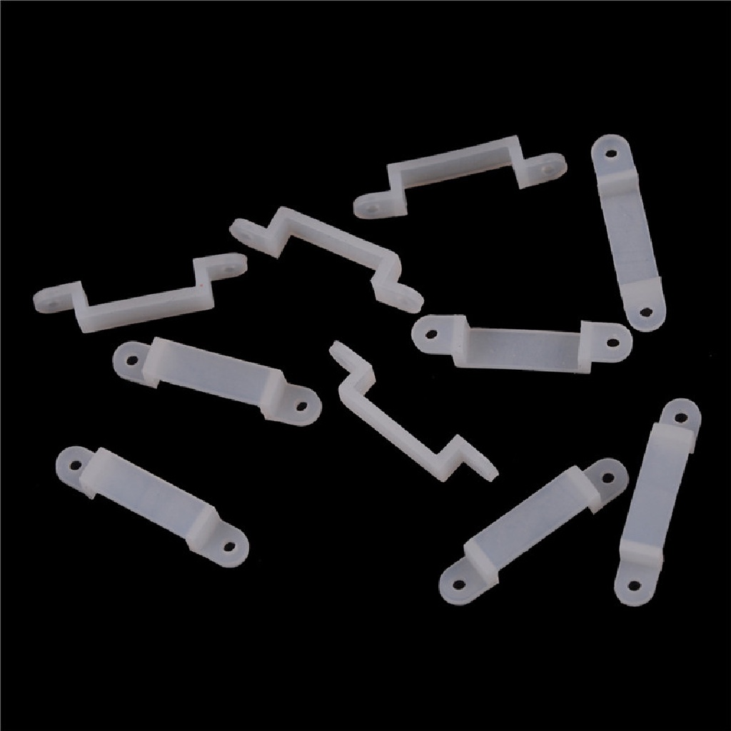 Set 10 Kẹp Silicon Cố Định Dây Đèn LED RGB 10 / 14 / 17mm xo94bsyyu