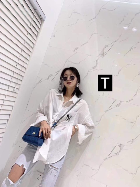 Áo sơ mi túi NY siêu đẹp DTR0719
