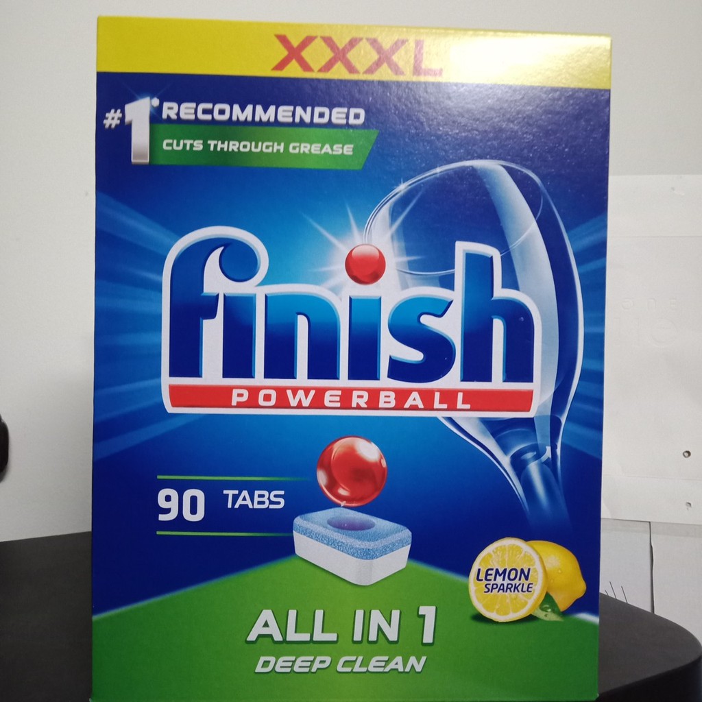 Viên Rửa Bát FINISH ALL IN ONE - 90 Viên/Hộp Finish All In 1