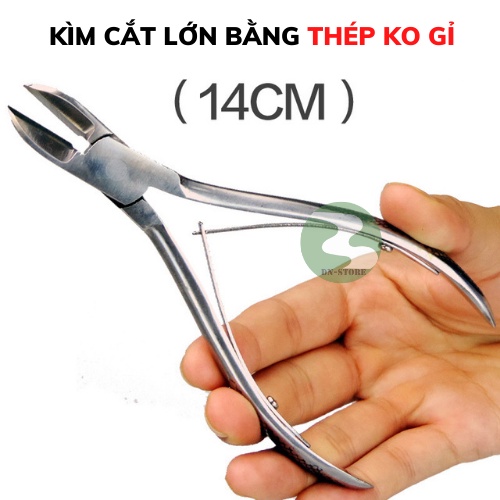Kìm bấm nanh cho heo Dương ninh - Bản đẹp thép ko gỉ KN01