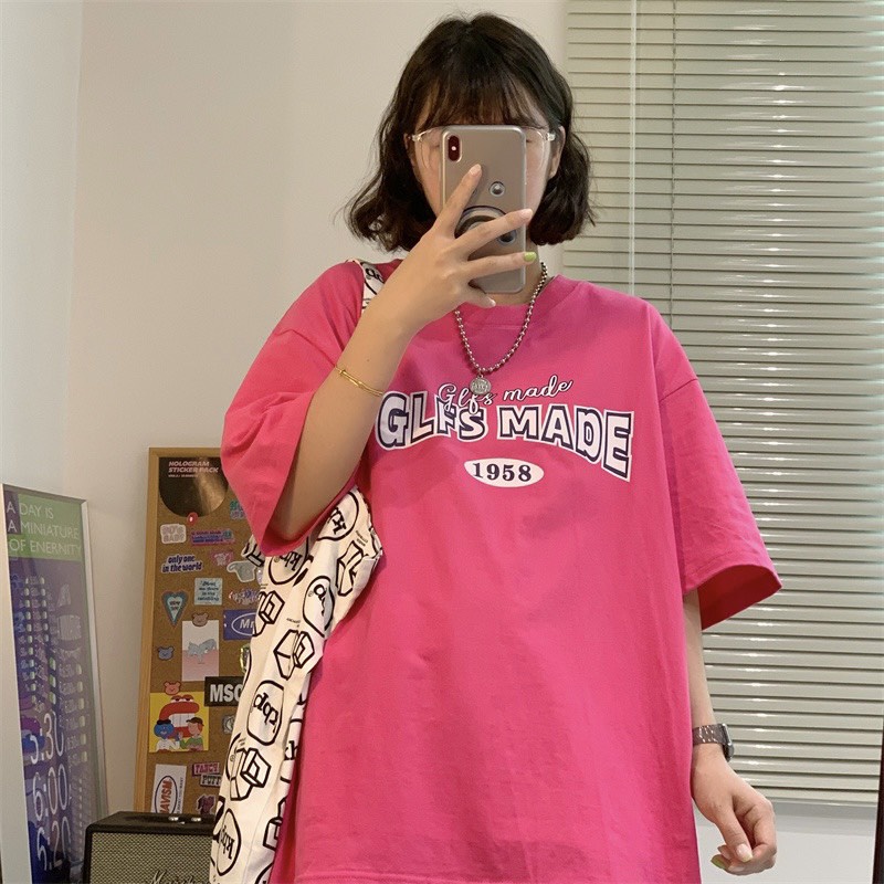 Áo thun tay lỡ form rộng GLFS MADE NEKOSG, áo phông form rộng Unisex ATL313