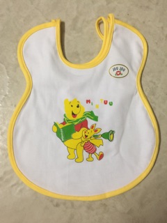 set 2 yếm ăn dặm cột dây
