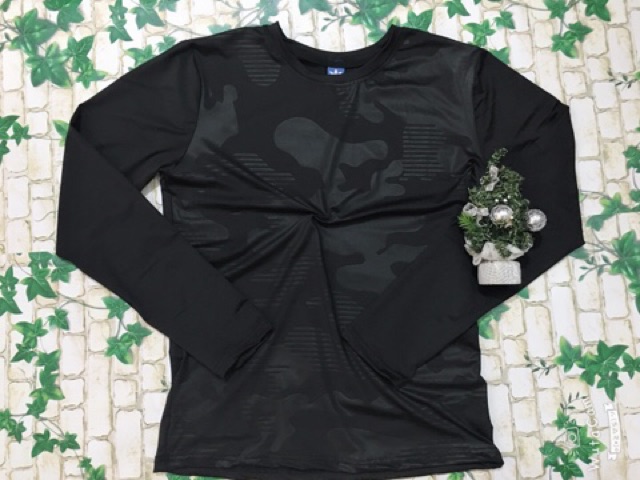 Áo thể thao ép vân giữ nhiệt cao cấp nam | BigBuy360 - bigbuy360.vn