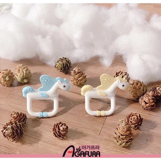 [CHÍNH HÃNG] Gặm nướu Pony AGAFURA Hàn Quốc chất liệu Silicon Platinum cao cấp - an toàn cho bé