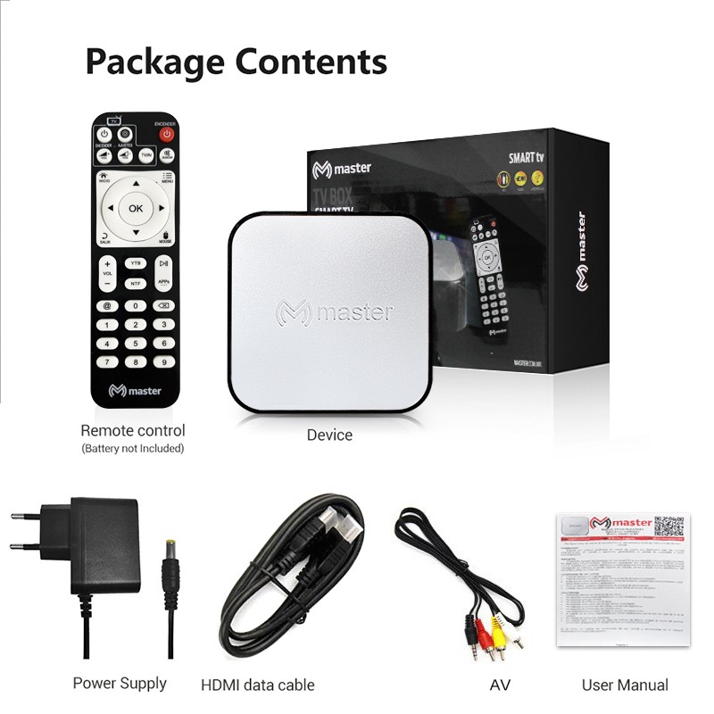 tivi box Allwinner H3 Master 2G+16G android box Phỏng theo phiên bản Việt hóa của android10.0 android tv box