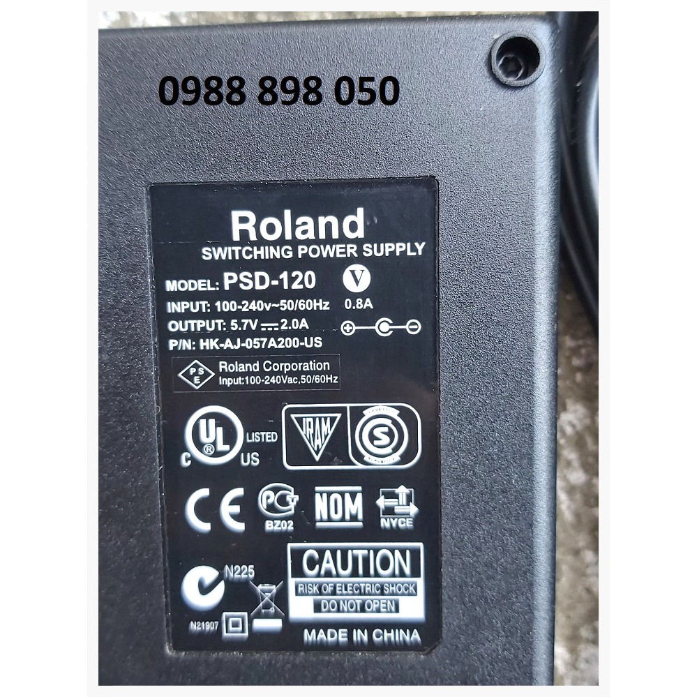 BỘ NGUỒN USE ROLAND PSD ADAPTOR ONLY