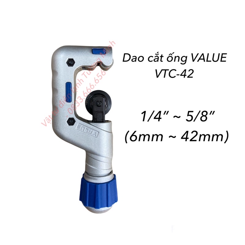 Dao cắt ống Value VTC-42 chính hãng (6mm~42mm)